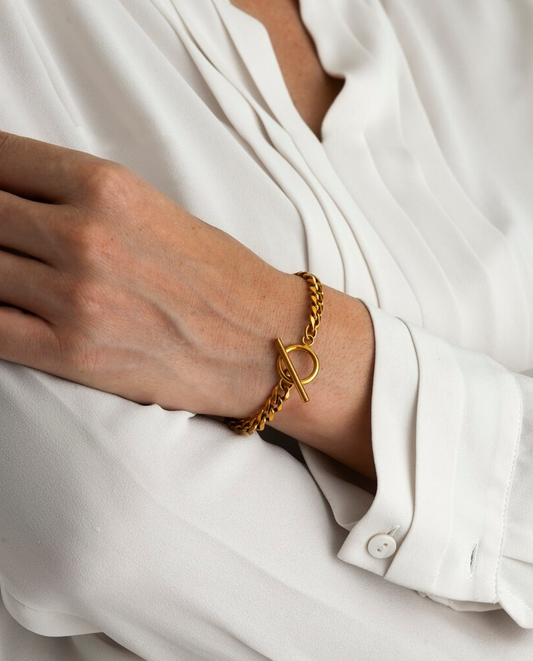 Cuban Link Toggle Bracelet