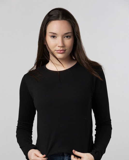 Slim Round Neck Sweatshirt