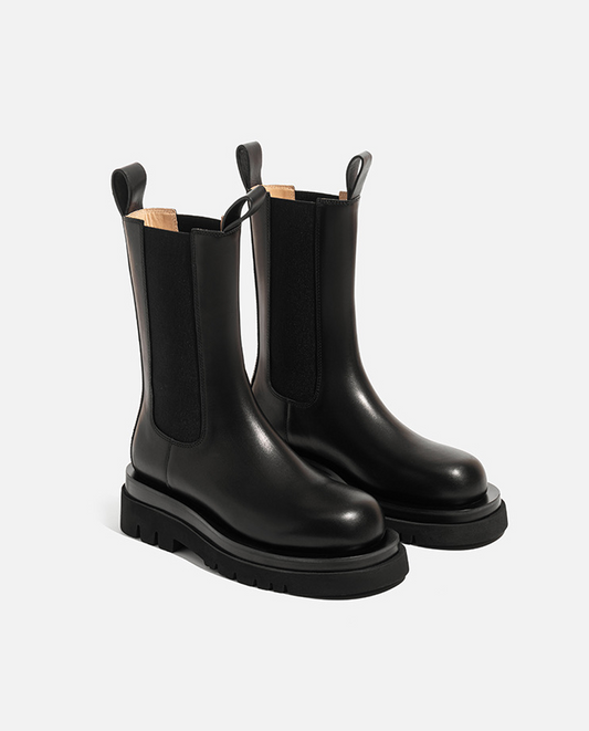 Knee High Lace Up Boots