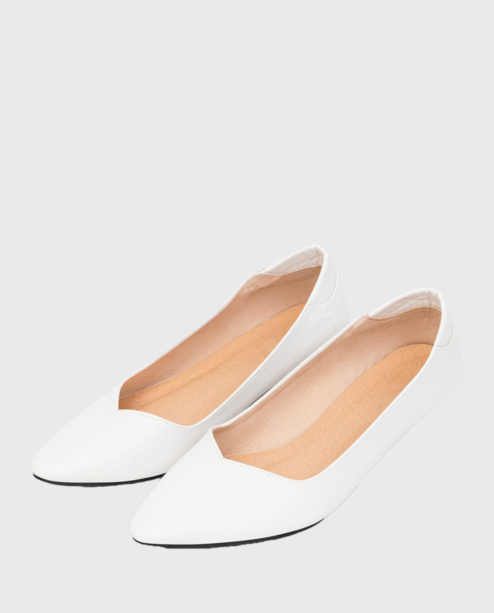 Low Heel Pumps Pointed