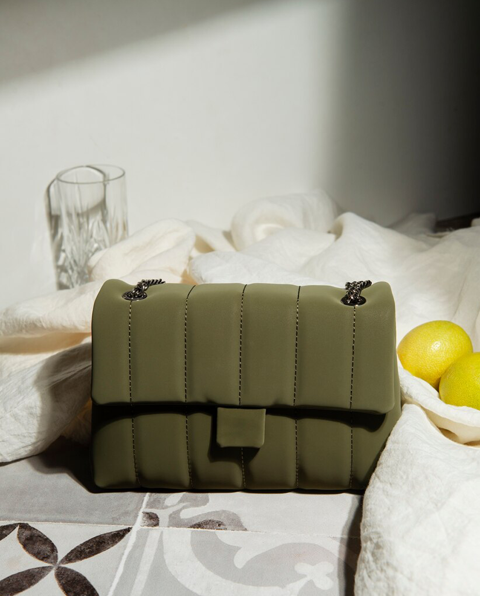 Oblong Shoulder Bag