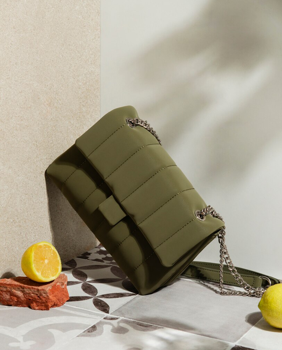Oblong Shoulder Bag