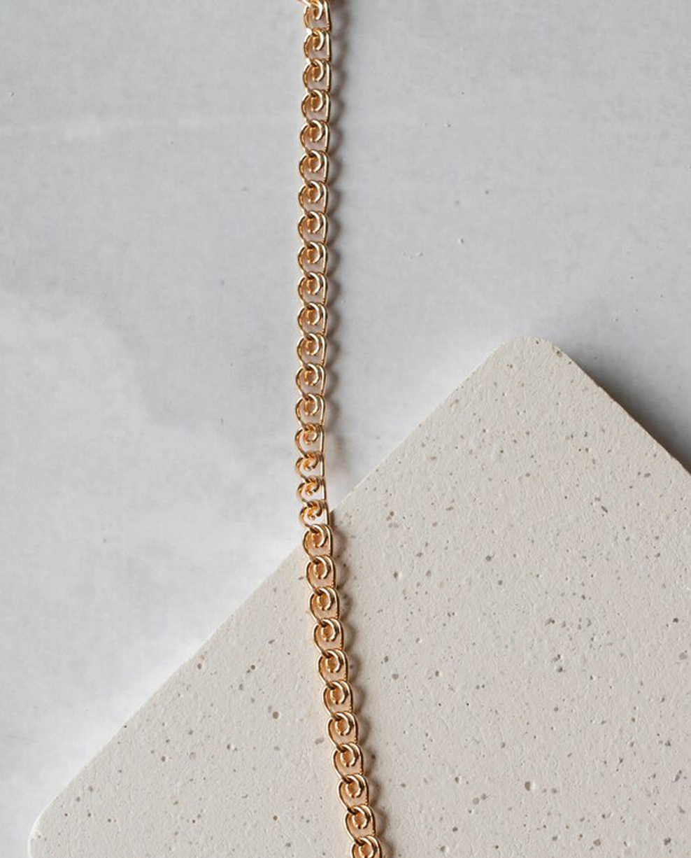 Gold Reworked Vintage Necklace