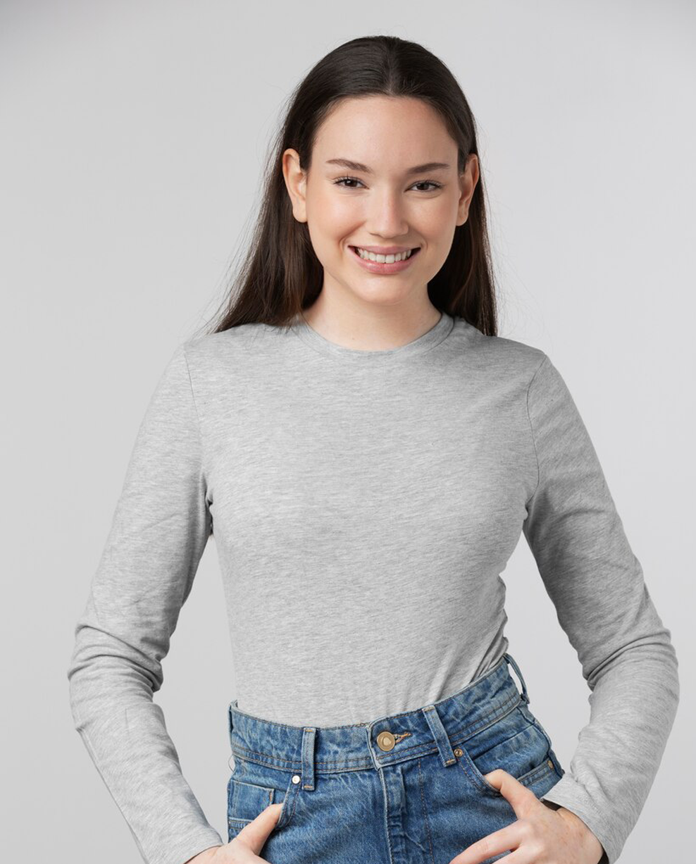 Áo nỉ cổ tròn mỏng
