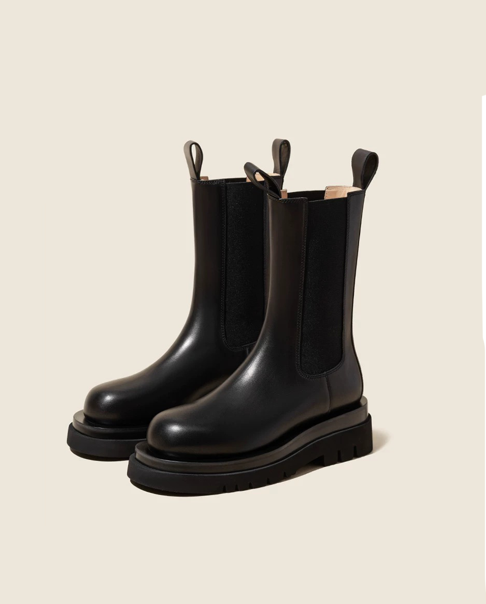 Knee High Lace Up Boots