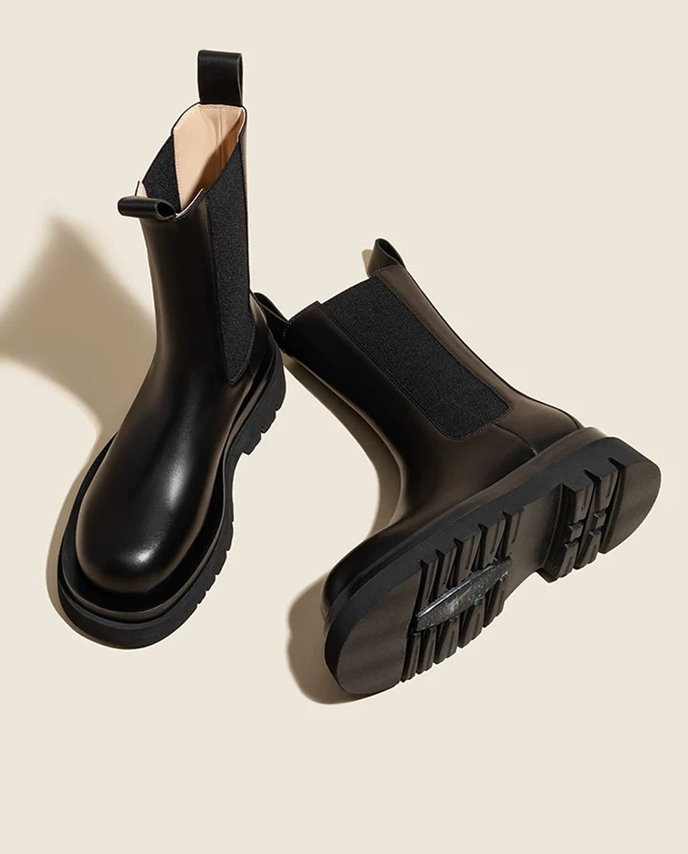 Knee High Lace Up Boots