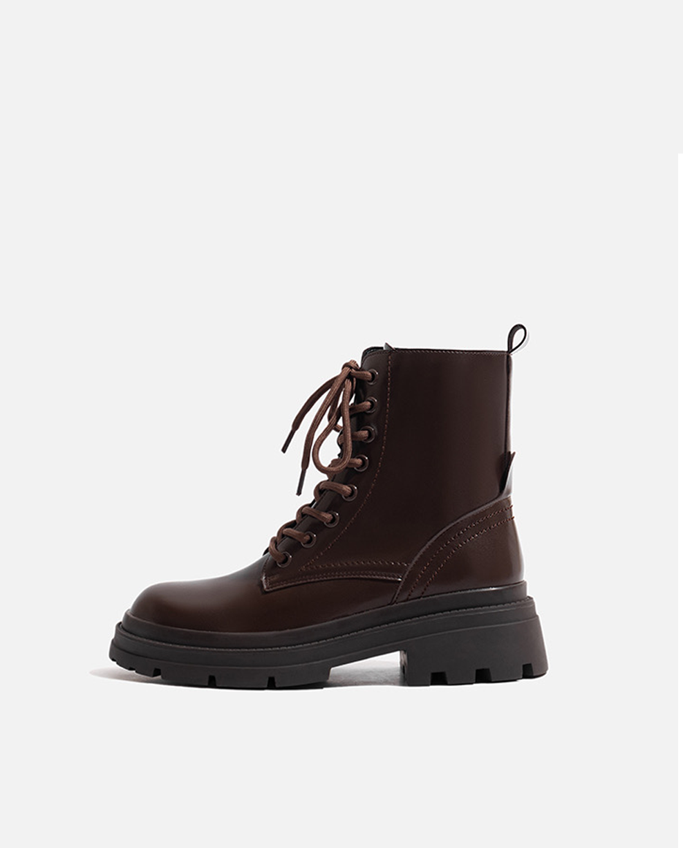 Thick Soled Fried Street Martin Boots
