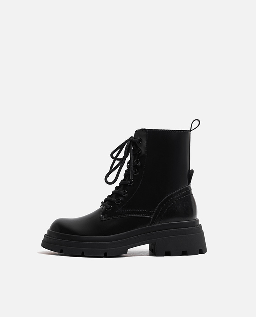 Thick Soled Fried Street Martin Boots